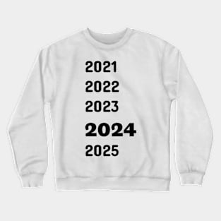 Year 2024 Crewneck Sweatshirt